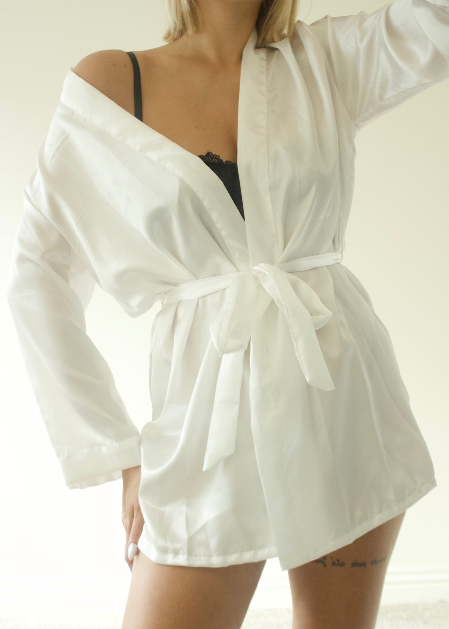 Silk Satin Robe